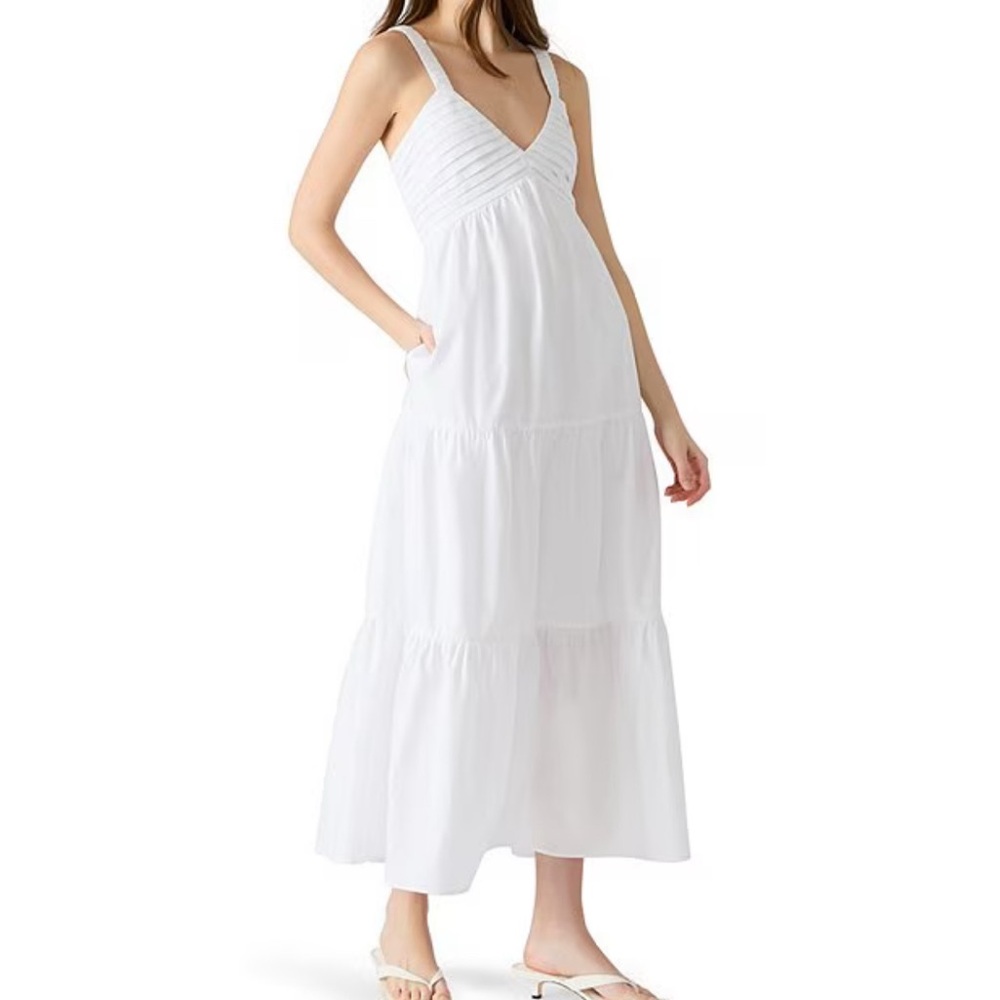 Steve Madden Eliora V-Neck Sleeveless Maxi Dress
